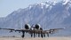 A-10 Thunderbolt II aircraft from Moody Air Force Base, Georgia, taxi before flight at Hill AFB, Utah, May 3. Airmen and aircraft from several bases participated in Combat Hammer, a two-week long exercise which evaluates precision-guided air-to-ground weapons for reliability, maintainability, suitability and accuracy. (U.S. Air Force/Paul Holcomb)