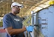 Jermaine Carson, Aircraft Mechanic, manipulates the aileron manifold on the C-5 Galaxy May 3, 2017, at Robins Air Force Base, Ga. (U.S. Air Force photo by Tech. Sgt. Kelly Goonan)