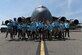 The 2017 Take Flight Aviation Camp participants tour a C-17 Globemaster III at Joint Base Charleston May 11, 2017. The camp is a Science, Technology, Engineering and Mathematics (STEM) program offered to encourage students to be career ready out of high school or college. 