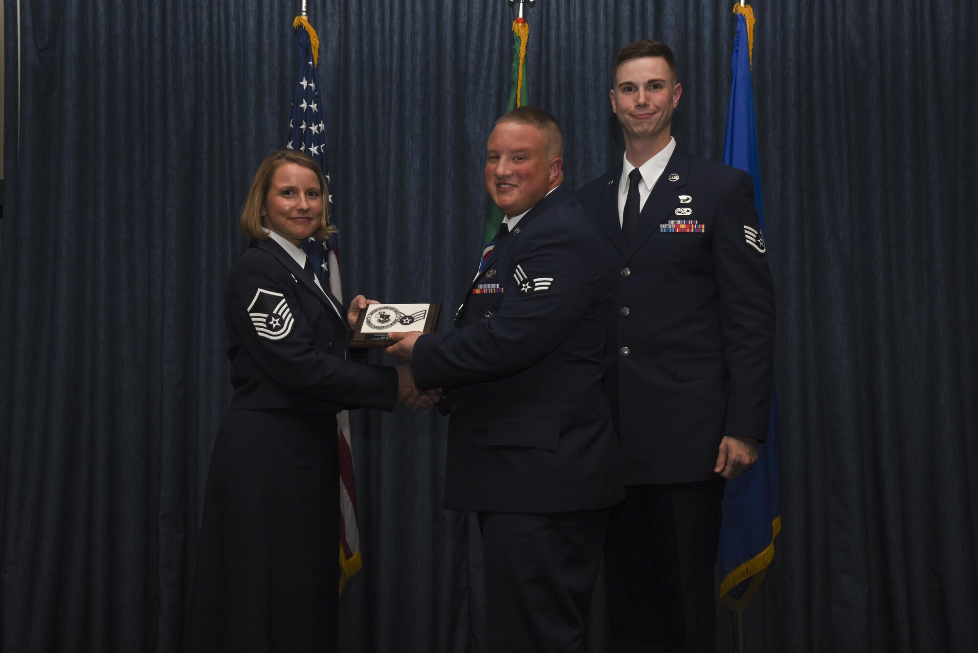 ALS is a five-week course that focuses on leadership abilities, profession of arms and effective communication in the workplace. (U.S. Air Force photo/Senior Airman Mackenzie Richardson)