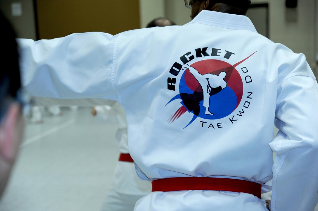 The Rocket Tae Kwon Do program is hosted at the Redstone Arsenal youth center and the University of Alabama, Huntsville, fitness center.