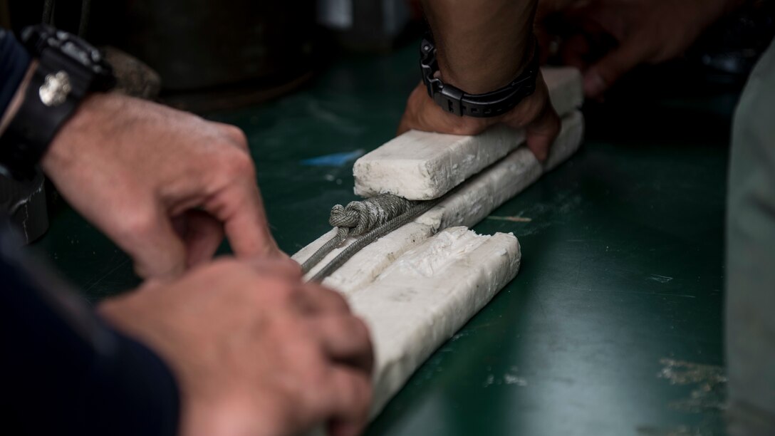 U.S. Sailors, Underwater Construction Team 2, prepare C4 explosives during an underwater construction demolition dive in support of Balikatan 2017 at Ipil Port in Ormoc City, Leyte, May 10, 2017. The demolition training prepares the U.S. military and Armed Forces of the Philippines to clear debris in ports and open up supply lines for victims of natural disasters and crises. Underwater demolition can help Philippine and U.S. forces provide humanitarian assistance and disaster relief operations from the sea to remote areas of the Philippines. 