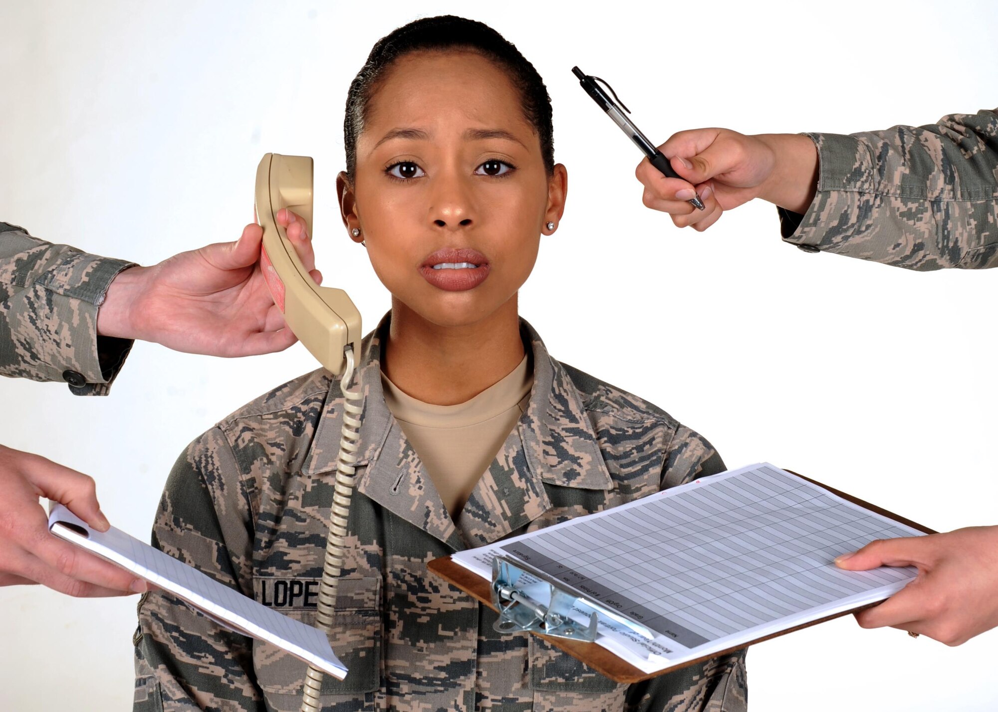 Military life can be challenging. From moving every couple of years to adjusting to a new environment, staying organized may seem impossible. Without proper planning, keeping track of daily tasks may become difficult and could result in missing objectives. (U.S. Air Force photo by Airman first Class Grace Nichols)
