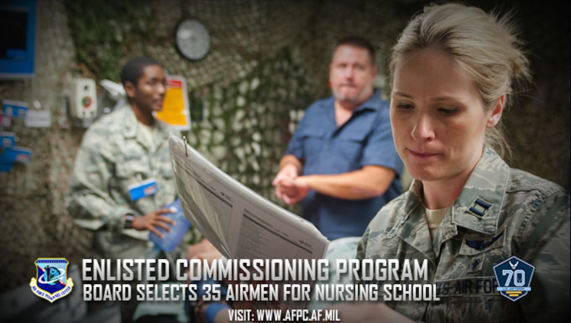 Enlisted Airmen selected for 2017 nursing program > Peterson and