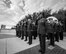 A formation of 96th Security Forces Squadron Airmen salute during the opening ceremony of Police Week at Eglin Air Force Base, Fla., May 15.  The ceremony was a gathering of security forces personnel for a formation and reveille ceremony performed at the All Wars Memorial.  Police Week activities will happen throughout the week and will close with security forces Airmen performing a retreat ceremony at Bldg. 1.  (U.S. Air Force photo/Samuel King Jr.)