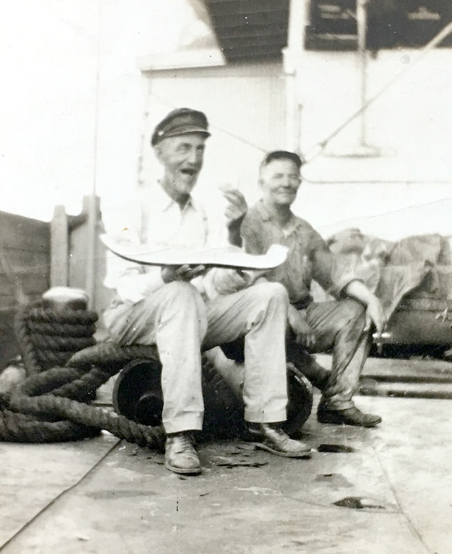 (Left) Capt. J.W. Rouse