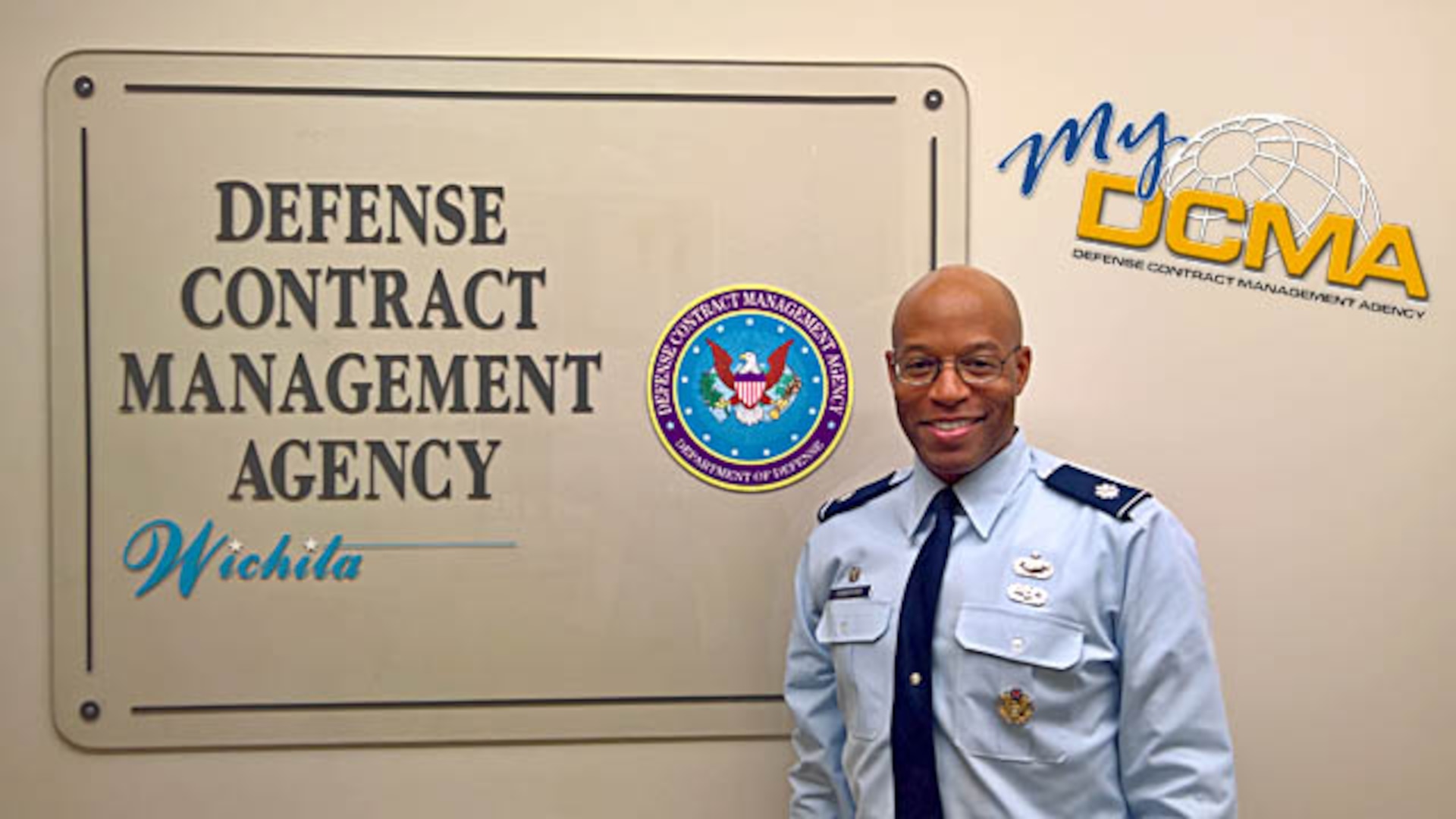 My DCMA showcases the Defense Contract Management Agency’s experienced and diverse workforce and highlights what being a part of the national defense team means to them. Today we meet Air Force Lt. Col. James “Luther” Vandross. (DCMA graphic by Thomas Perry)