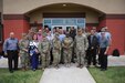 U.S. Army Reserve Soldiers and Civilians assigned to the 1st Mission Support Command and U.S. Army Reserve Command, pose for a photo after successfully completing the Continuity of Operations training held at the Major General Felix A. Santoni building on Fort Buchanan, May 11.