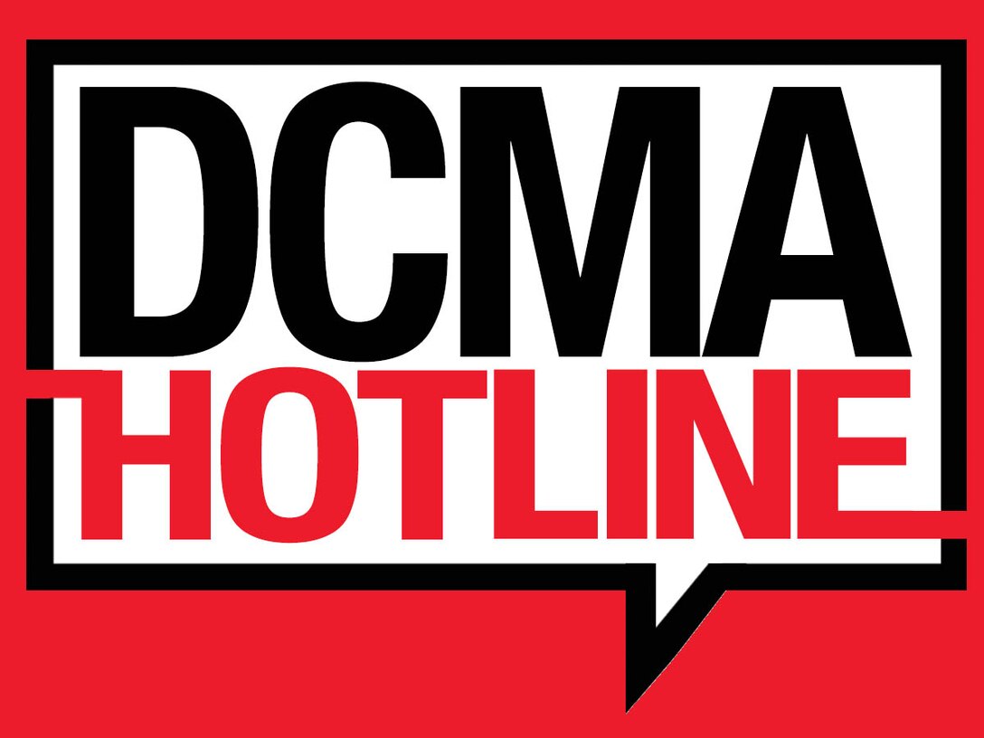 Defense Contract Management Agency launched the DCMA Hotline — 844-551-2067 — to enhance accountability practices and improve incident response. The initiative aligns with calls to improve government transparency. (DCMA graphic by Stephen Hickok)