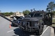 A tactical vehicle from the Lowndes County Sherriff’s office sits on display during the Police Week Car Show, May 16, 2017, at Moody Air Force Base, Ga. Different law enforcement vehicles were put on display for attendees to climb in and ask questions about. (U.S. Air Force photo Senior Airman Janiqua P. Robinson)