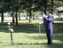 Taps was played May 26, 2016, by bugler Tech. Sgt. Cheryl Przytula, Air Force Band of Flight, during the 2016 Roll Call Memorial Service in the outdoor Memorial Park at the National Museum of the U.S. Air Force, Wright-Patterson Air Force Base. This year’s ceremony falls on May 24 at 9 a.m. and is open to the public. (U.S. Air Force photo/Ted Pitts)