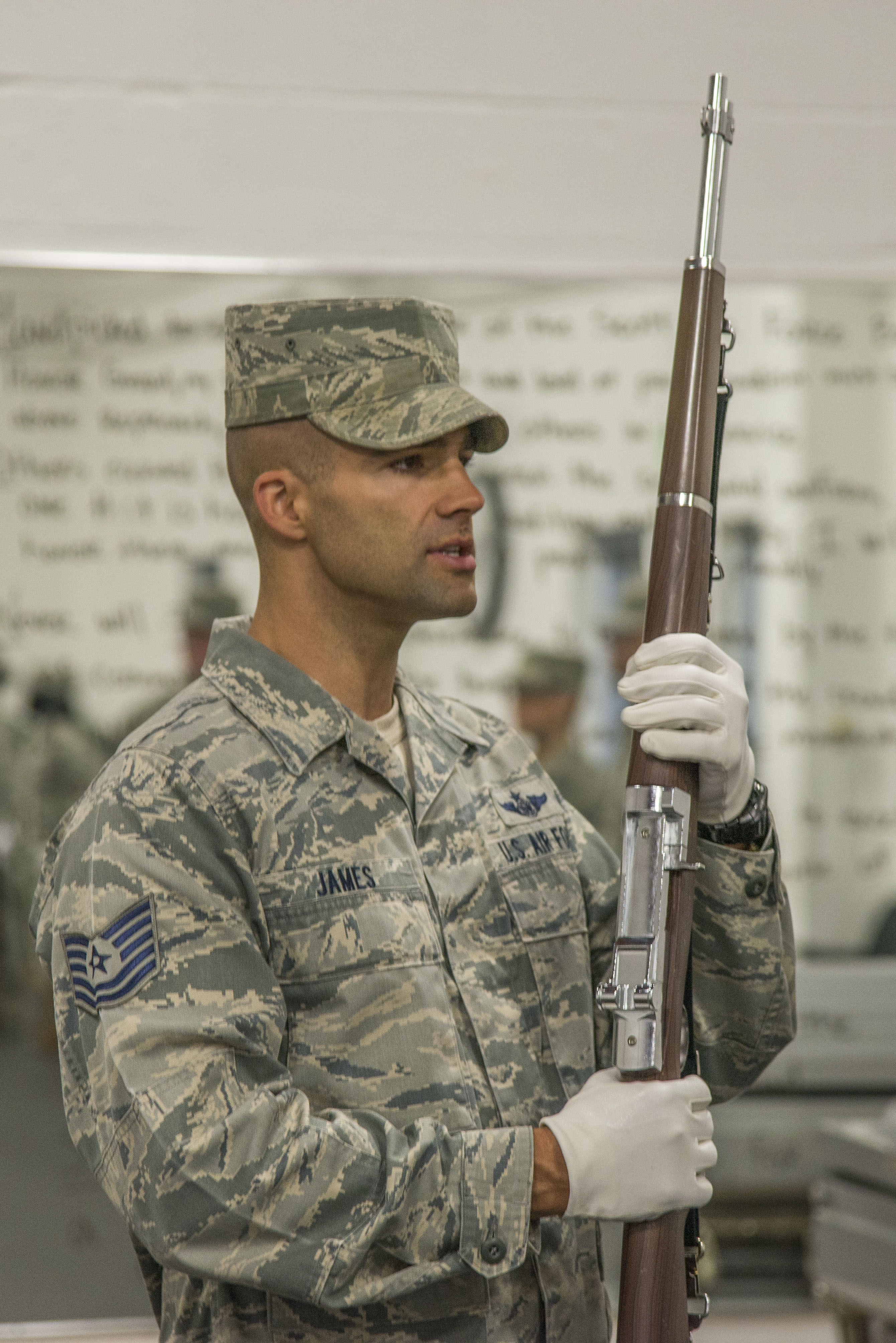 AF Honor Guard conducts training at Scott AFB > Scott Air Force Base > News