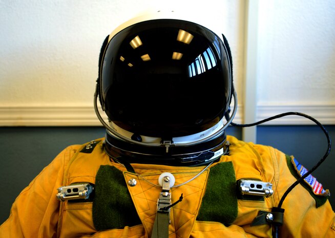 A U-2 Dragon lady pilot pre-breaths pure Oxygen before takeoff during exercise Northern Edge 17 at Joint Base Elmendorf-Richardson, Alaska, May 9, 2017. Northern Edge is a biennial joint training exercise involving approximately 6,000 personnel and 200 fixed-wing aircraft, and dates back to 1975. (U.S. Air Force photo/Staff Sgt. Jeffrey Schultze)