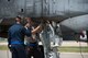 U.S. Air Force Staff Sgt. Nicholas Reider (left), and Staff Sgt. William Flores, crew chiefs with the 447th Expeditionary Aircraft Maintenance Squadron, check the landing gear of an A-10 Thunderbolt II May 11, 2017, at Incirlik Air Base, Turkey, in support of Operation INHERENT RESOLVE. Crew chiefs are responsible for launching, recovering and maintaining aircraft. (U.S. Air Force photo by Airman 1st Class Devin M. Rumbaugh) 