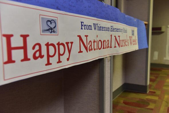 Members of Team Whiteman assigned to the 509th Medical Group are featured during National Nurse's Week at Whiteman Air Force Base, Mo., May 9, 2017. From May 6 to 12, Whiteman is highlighting officer, enlisted and civilian medical service providers who readily provide medicine, health education and care to patients. Medical technicians support various health care career fields and all work together to provide vital treatment to those in need.