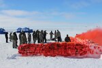 Airmen assigned to the 109th Airlift Wing of the New York Air National Guard  learn how to use flares in order to be spotted by aircraft if stranded during “Kool Skool” Arctic survival training class at Raven Camp, Greenland on June 3,  2015. The 109th has begun flying its 2017 missions to Greenland.