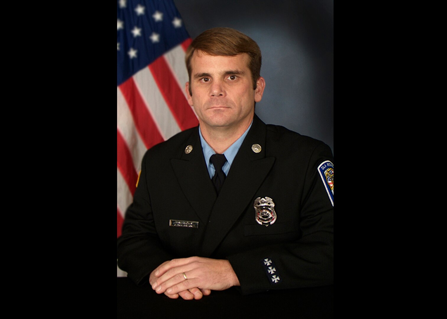 Defense Logistics Agency Installation Support at Richmond, Virginia, Fire and Emergency Services employee Jamie MacFarlane has served as a fire fighter and hazardous material and emergency medical technician for five years in Richmond. MacFarlane enjoys being in public service because he wants to help people and make a difference in his community.