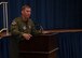 U.S. Air Force Lt. General Thomas Bergeson, 7th Air Force commander, speaks during the 7th AF Commanders Conference at Osan Air Base, Republic of Korea, May 19, 2017. During the conference 7th AF senior leaders were able to discuss objectives and current events on the Korean peninsula. (U.S. Air Force photo by Airman Gwendalyn Smith)  