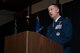 Col. Brandon R. Hileman, 86th Airlift Wing vice commander, speaks during the key spouse luncheon at the Ramstein Officers’ Club on Ramstein Air Base, Germany, May 16, 2017. Hileman thanked the key spouses for what they do every day and recognized how they implement service-before-self, one of the Air Force’s core values. (U.S. Air Force photo by Senior Airman Devin Boyer/Released)