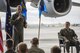 Col. Steven deMilliano, commander of the 176th Wing, Alaska Air National Guard, and Col. Christopher Niemi, commander of the 3rd Wing, U.S. Air Force, commemorated the change of assignment of eight C-17 Globe Master III aircraft based here during a ceremony on Joint Base Elmendorf-Richardson, Alaska, May 17. The two commanders took turns speaking to Airmen from both Wings about the transfer of the aircraft from active duty to the Guard and how the units will continue to support the C-17 mission together in the arctic and Pacific regions. (U.S. Air National Guard photo by Staff Sgt. Edward Eagerton/released)