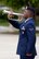 Airman Quishauwn Gaines, 75th Security Forces Squadron, plays taps during a retreat ceremony May 18 at Hill Air Force Base. Gaines and fellow 75th SFS Airmen hosted a retreat ceremony honoring fallen peace officers during National Police Week activities. (U.S. Air Force/Todd Cromar)