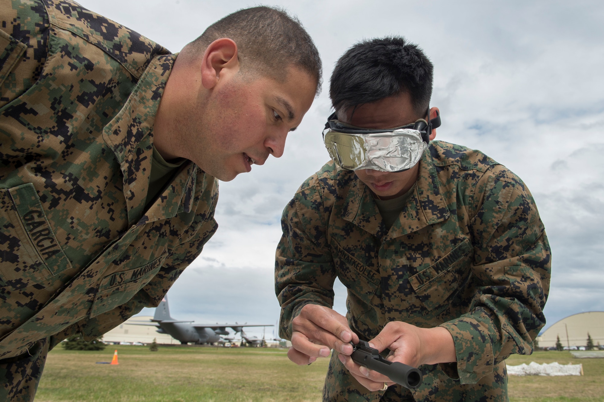 Service members and government contract workers compete during Defender Day Challenge on Joint Base Elmendorf-Richardson, Alaska, May 17, 2017. Defender Day is part of police week which focuses on remembrance of those who have made the ultimate sacrifice in the line of duty. 