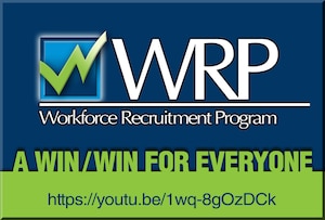 The Workforce Recruitment Program brings college students and recent graduates with disabilities to DLA so the agency can benefit from their talent. Several WRP employees and those close to the program share their experiences with the program in a video.