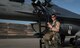 Lt. Col. Vince O’Connor surpassed the 2,000-hour mark for flying May 19, 2017. Every 1,000 hours of flying is a huge milestone for an aviator’s career. O’Connor, who is the commander of the 555th Expeditionary Fighter Squadron, has flown all over the world to include Afghanistan, Europe and Pacific region. O’Connor is deployed out of Aviano Air Base, Italy. (U.S. Air Force photo by Staff Sgt. Benjamin Gonsier)