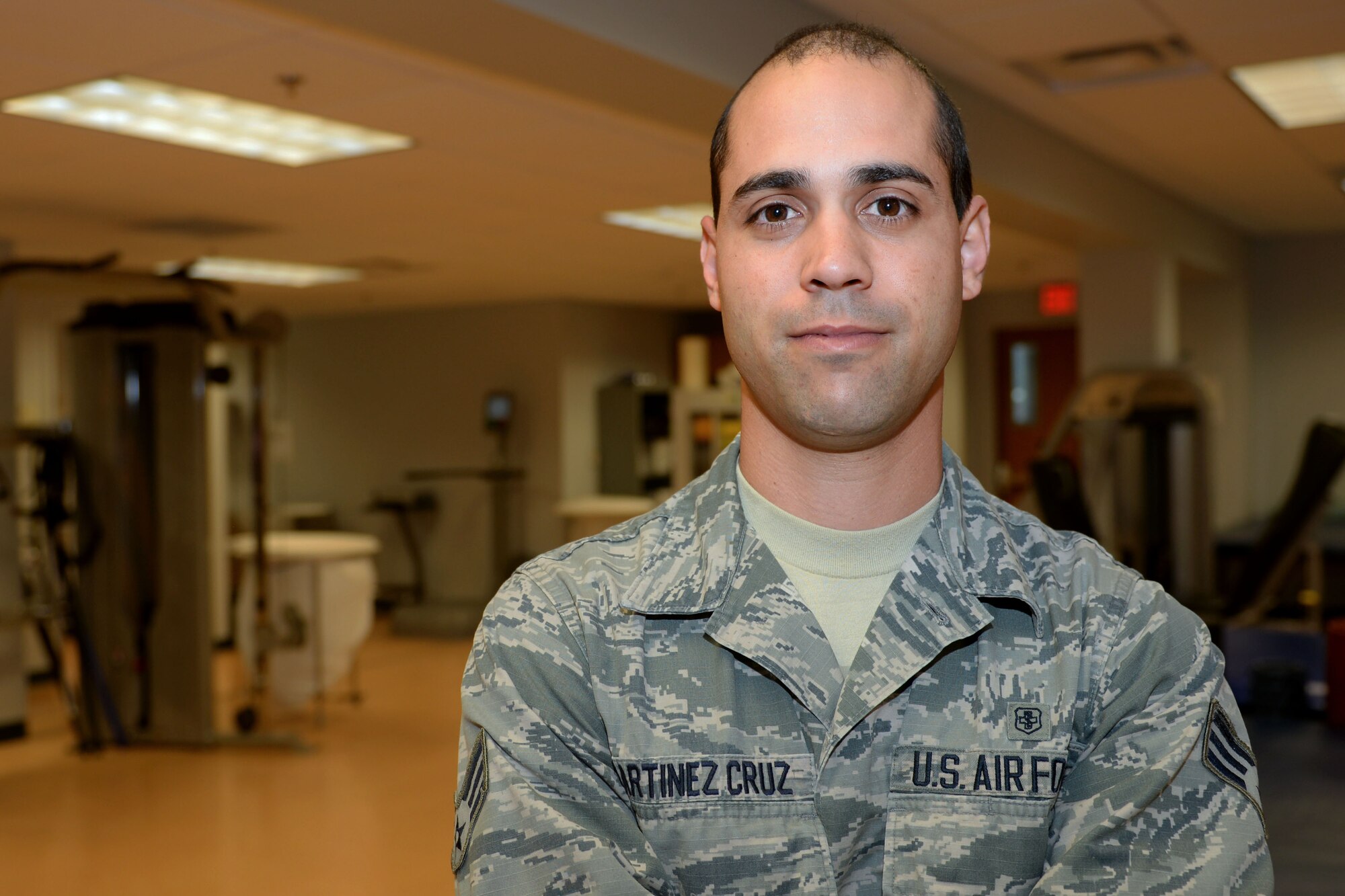 Senior Airman Hessen Martinez Cruz, 19th Medical Operations Squadron physical therapy technician, works to ensure every patient who comes into the physical therapy clinic is rehabilitated to the best of his ability. When Airmen suffer from illness or injury, their motor functions can often be adversely compromised. Physical therapists work closely with patients to help them heal and promote overall wellness by helping restore function, improve mobility and relieve pain. (U.S. Air Force photo by Airman 1st Class Codie Collins)