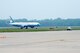 Air Force Two arrives at Wright-Patterson Air Force Base, Ohio, bringing Vice President of the United States Mike Pence, and Second Lady Karen Pence, to commemorate Armed Forces Day, May 20, 2017. During his visit, Pence toured a C-17 Globemaster III aircraft, and addressed an assembled crowd of approximately 200 military personnel and family members. (U.S. Air Force photo by R.J. Oriez)