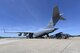 One of Team Dover’s C-17 Globemaster IIIs sets on the flightline as an HH-60G Pave Hawk search and rescue helicopter is offloaded May 16, 2017, at Langley Air Force Base, Va. The C-17 transported 2 helicopters and 40 Airmen from Moody AFB, Ga., to Langley AFB where they participated in Exercise RAPID RESCUE. (U.S. Air Force photo by Senior Airman Aaron J. Jenne)