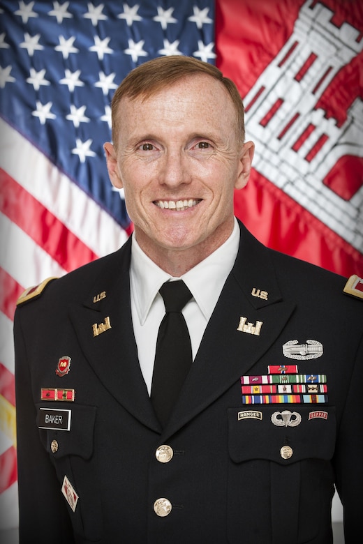 Colonel John K. Baker assumed command of the Europe District for the United States Army Corps of Engineers (USACE) on 24 May 2017.  The Europe District provides engineering, construction management, and general services in support of U.S. national security interests in Europe, Africa, and Israel, continuing the legacy of U.S. Army engineer support in Europe since 1945.  Headquartered in Wiesbaden, Germany, the Europe District and its nearly 500 military, civilian, and contracted employees execute a total program in excess of $3.5 billion (USD) with projects in over 35 countries. 
