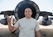 U.S. Air Force Tech. Sgt. Stephen Baez, a 35th Aircraft Maintenance Squadron aerospace propulsion technician, poses for a photo at Kunsan Air Base, Republic of Korea, May 19, 2017. Baez ensures all F-16 Fighting Falcon engines at Misawa Air Base, Japan, are in first-rate operational conditions. He also tests, maintains and repairs all parts of the engine. (U.S. Air Force photo by Senior Airman Brittany A. Chase)