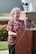 Eleanor Allione, President of Delaware Concerns of Police Survivors, speaks at a retreat ceremony commemorating fallen military and civilian law enforcement officers May 19, 2016 at Dover Air Force Base, Del. Allione’s daughter was a law enforcement officer who was killed in the line of duty. (U.S. Air Force photo by Mauricio Campino)