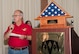 On April 29 during Enlisted Appreciation Night, retired Maj. George Pankonin, the Chairman of the Vance Enlisted Appreciation Night Committee, presents a shadow box made for the late Mary Feighter. Mary was a long-time supporter of Enlisted Appreciation Night, and the shadow box was to be presented the night of the event. Participants recognized Mary’s support of Team Vance Enlisted Airmen with a standing ovation. 





