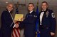 U.S. Air Force Reserve Lt. Col. Paul Centinaro, commander of the 913th Maintenance Squadron, Senior Airman Christian D. Diaz, aerospace propulsion, 913th MXS and Chief Master Sgt. Scotty Rodgers, deputy superintendent, 913th MXS, pose for a photo during the Airman Leadership School (ALS) graduation ceremony at Little Rock Air Force Base, Ark., May 18, 2017. ALS is an Air Force education program held at base level to prepare senior Airmen for positions of greater responsibility. The course teaches leadership skills required of supervisors and reporting officials throughout the Air Force. (U.S. Air Force photo by Staff Sgt. Jeremy McGuffin/Released)