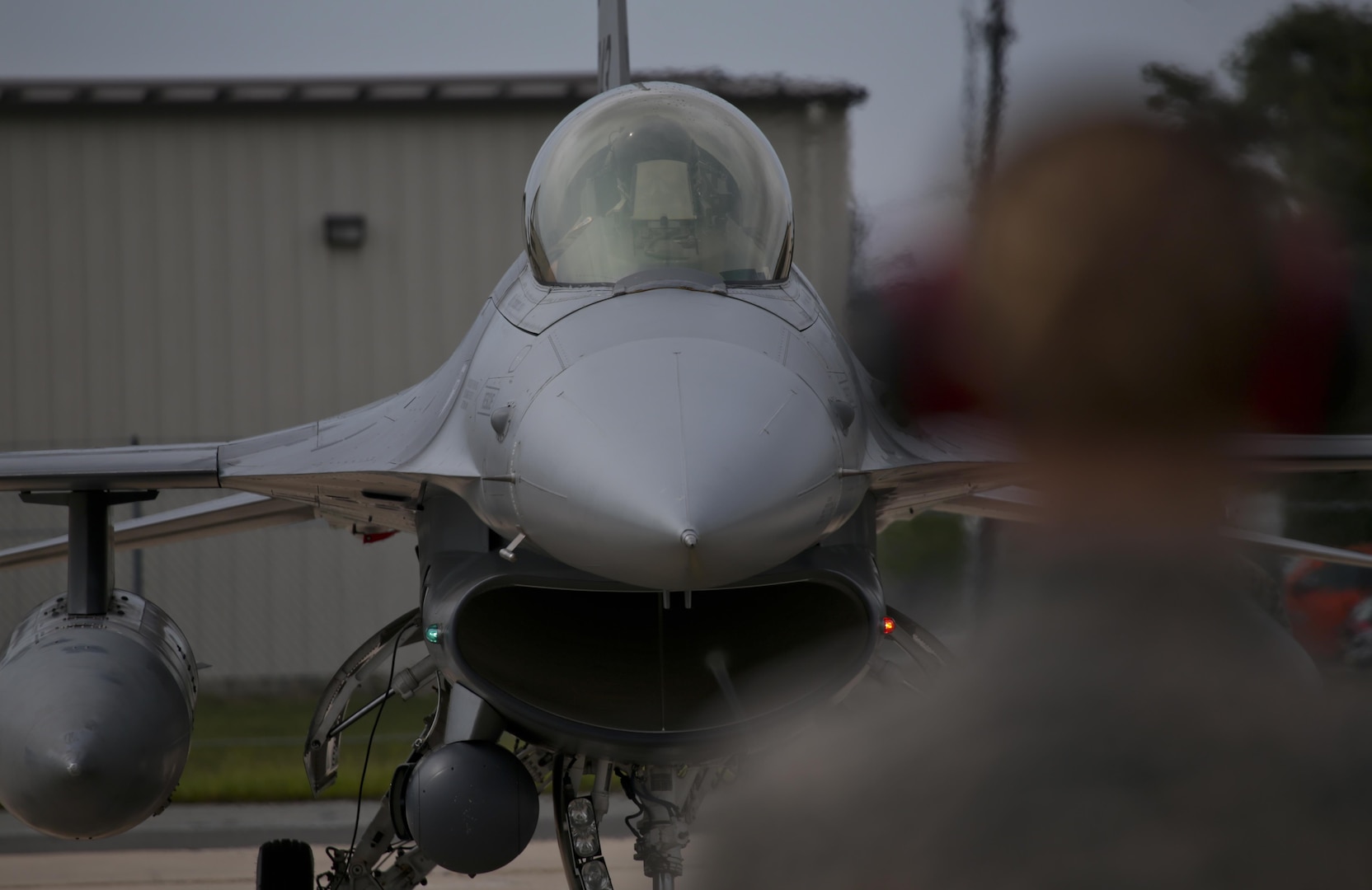 New Jersey Air National Guard Col. Bradford Everman, 119th Fighter Squadron Commander, prepares his F-16D Fighting Falcon for a flight during a three-day Aeropsace Control Alert CrossTell live-fly training exercise at Atlantic City Air National Guard Base, N.J., May 23, 2017. Representatives from the Air National Guard fighter wings, Civil Air Patrol, and U.S. Coast Guard rotary-wing air intercept units will conduct daily sorties from May 23-25 to hone their skills with tactical-level air-intercept procedures. (U.S. Air National Guard photo by Master Sgt. Matt Hecht/Released)