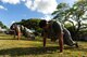 Joint Base Security Forces (JBSF) Airmen participate in circuit training workouts during the Police Week Ruck March, on Joint Base Pearl Harbor-Hickam, Hawaii, May 19, 2019. According to the National Peace Officer’s Memorial Fund website, National Police Week was established in 1962 by President John F. Kennedy to pay tribute to law enforcement officers who lost their lives in the line of duty. Ceremonies and observances are held annually throughout the U.S. in remembrance of fallen officers.  (U.S. Air Force photo by Tech. Sgt. Heather Redman)