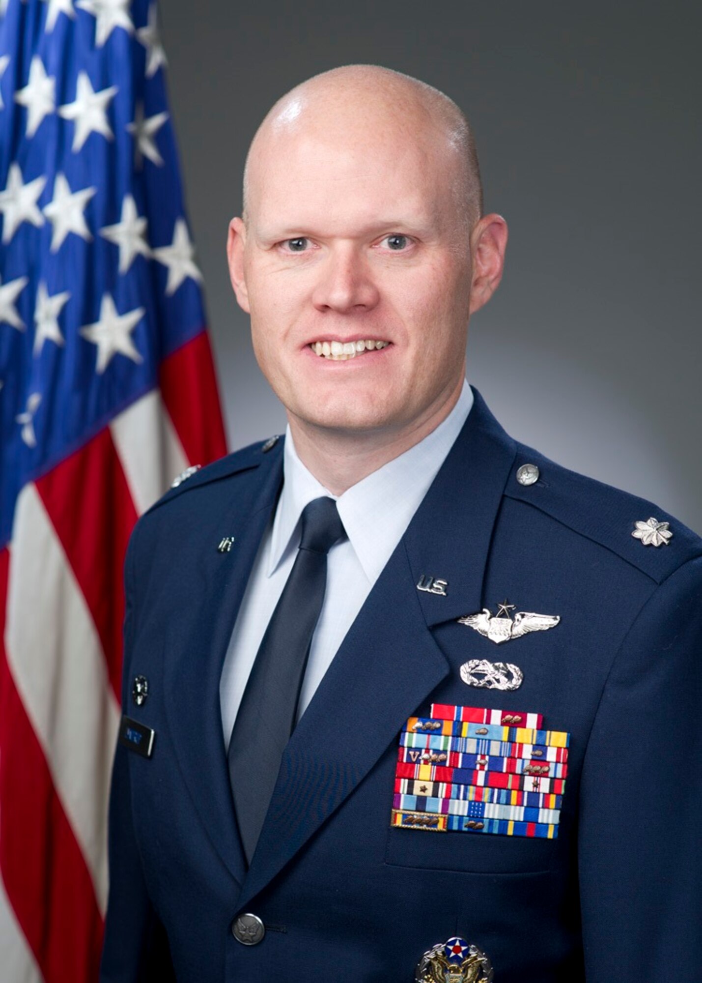 Lt. Col. Jens Lyndrup, 660th Aircraft Maintenance Squadron commander, shares some leadership insight. (U.S. Air Force photo)