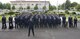 Airmen assigned to the 374th Security Forces Squadron pose for group photo after a memorial retreat ceremony for fallen law enforcement members, May 18, 2017, at Yokota Air Base, Japan. The memorial service included a ceremony recalling the names of U.S. Air Force Security Forces members who died in the line of duty since Operation Enduring Freedom. (U.S. Air Force photo by Airman 1st Class Donald Hudson)