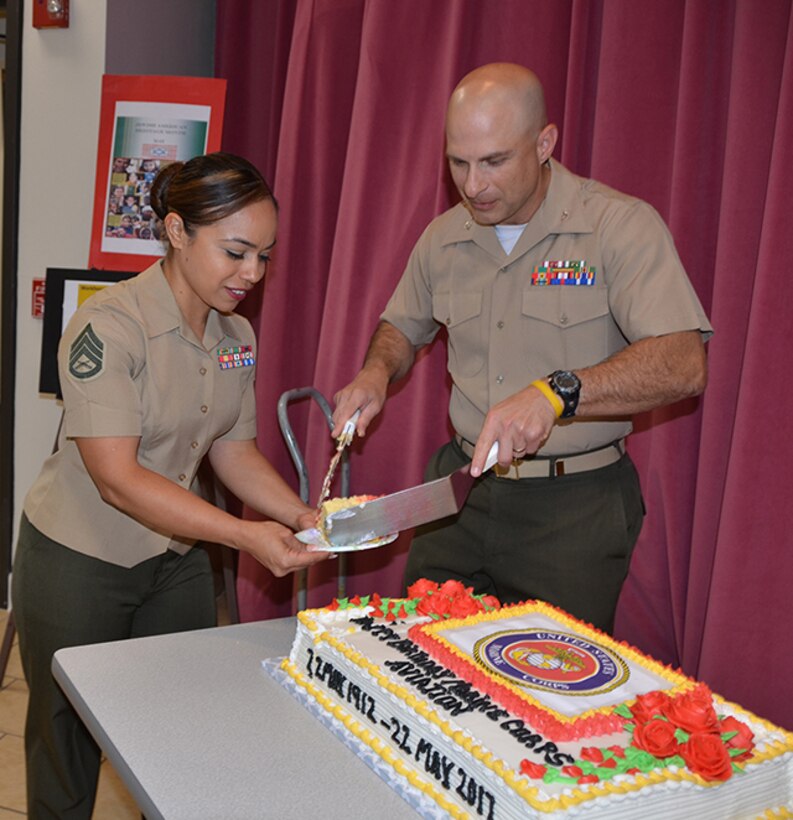 marine corps retirement cake