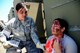 Senior Airman Vanessa Troy, 129th Medical Group medical techician, checks the vitals on 2nd Lt. Rocio Arevalo, 129th MDG nurse, during a mass casualty training exercise at Travis Air Force Base, Calif., on May 19, 2017. The 349th MDG held a week-long training course for medical Airmen that culminated in a mass casualty scenario. (U.S. Air Force photo/Staff Sgt. Daniel Phelps)