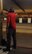 Scott Goodnough, 7th Security Forces Squadron assistant anti-terrorism officer, aims his gun at a target at the Combat Arms and Training Maintenance Range May 19, 2017 at Dyess Air Force Base, Texas. National Police Week included a shooting competition for Airmen and members of the Abilene Police Department. (U.S. Air Force Photo by Airman Kylee Thomas)