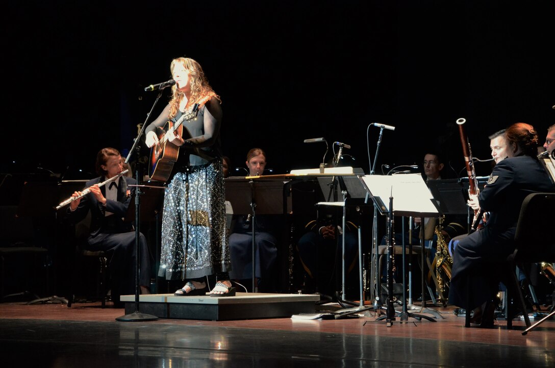 Ms. Beth Nielsen Chapman, a singer-songwriter from Nashville, Tennessee sings her song "There is no Darkness," accompanied by the Heritage Winds Quintet.  The piece was performed as a part of the NASA-Langley 100th Anniversary Tribute, held at the Ferguson Center for the Arts, Newport News, VA.