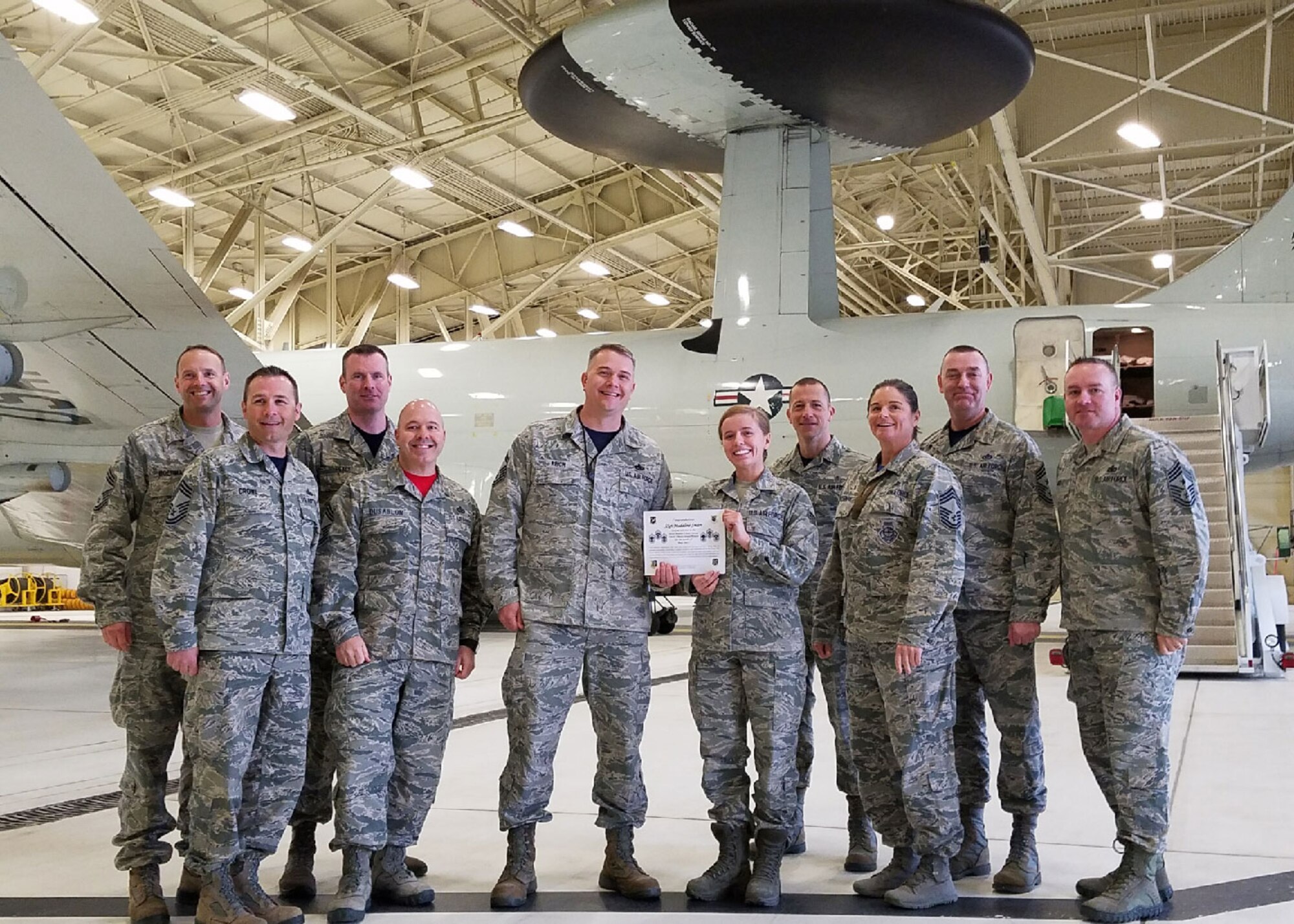 SSgt Madaline Smarr was selected as the Chief's Choice Award winner for the month of May 2017.  