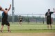 Scott's military police and first responders, along with law enforcement members from the surrounding communites, gathered together to play softball May 17 at Scott Air Force Base, Illinois. The gathering of everyone helped boost the comroderie with the base and local law enforcement. (U.S. Air Force photos/ Senior Airman Tristin English)