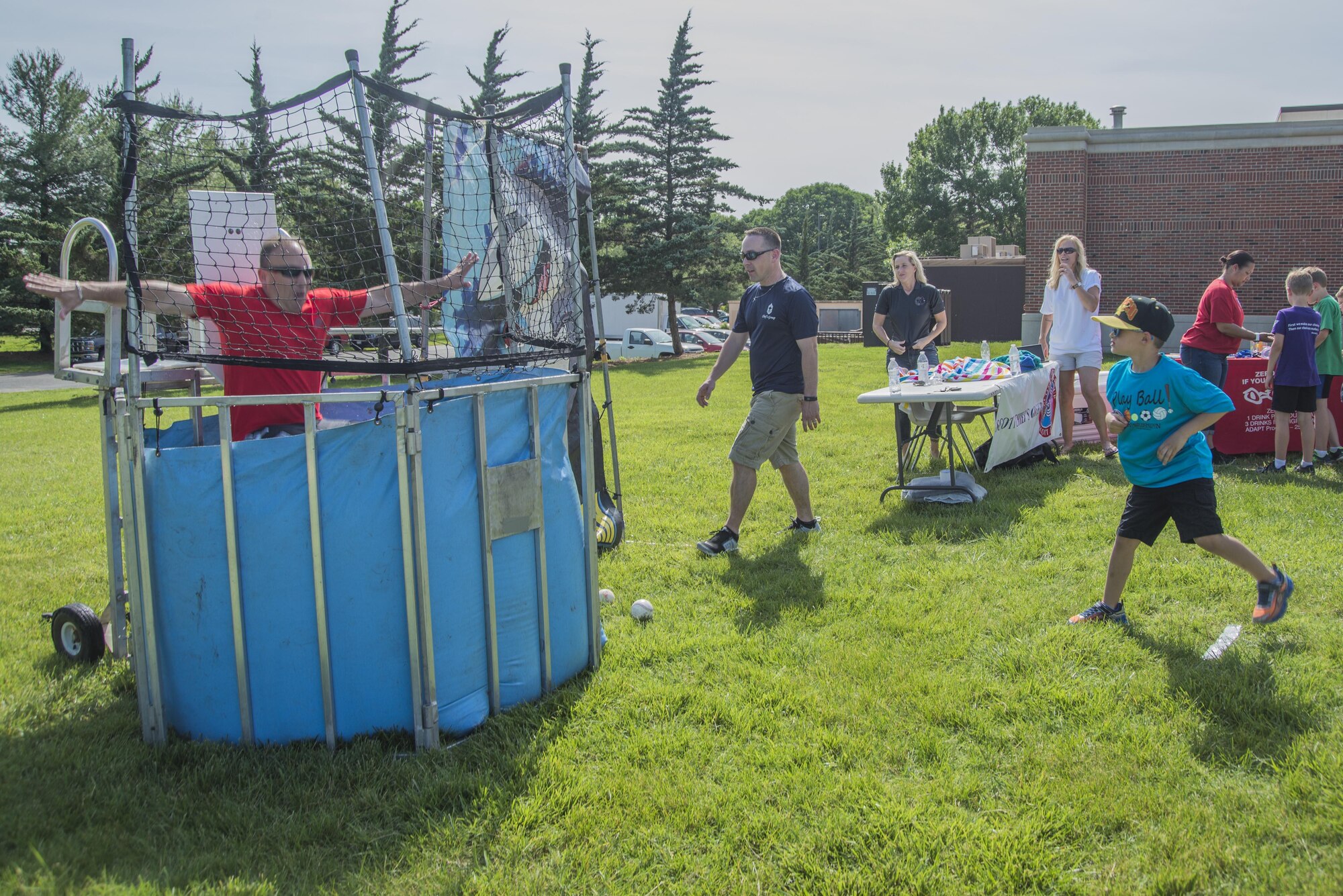 Scott Air Force Base kicked off spring with the annual Spring Fling on May 19. It gave members a chance to celebrate the base’s centennial anniversary with a day of baseball-themed activities, in an effort to enhance comprehensive Airman fitness. The event, which took place at the Scott Event Center, consisted of a whiffle ball home run derby, a speed pitch contest using a radar gun, and a unit slingshot competition. The Spring Fling also included children-friendly activities, such as face painting, a bounce house and other games.