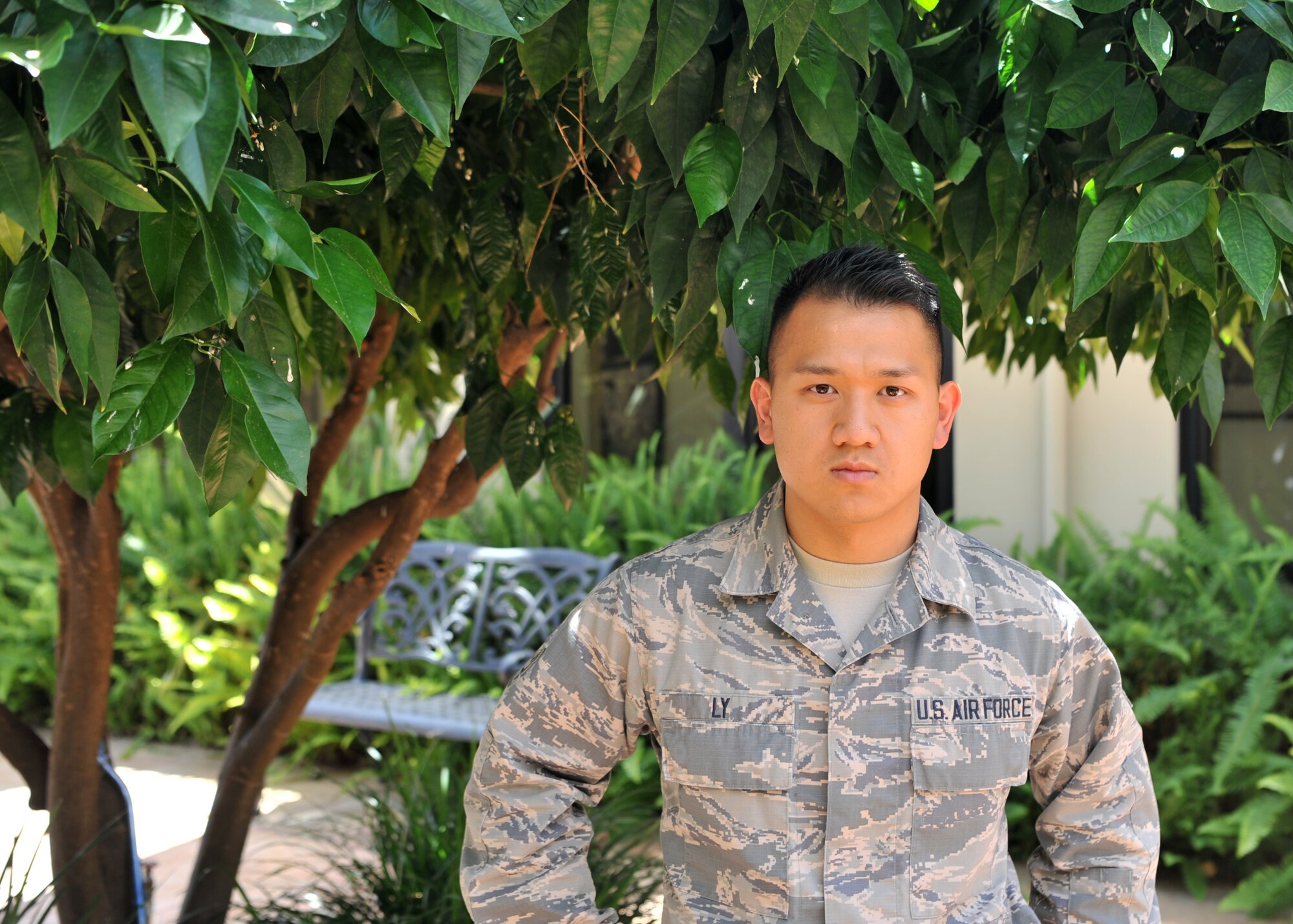 Senior Airman Tam Ly, 9th Medical Group public health technician, poses for a photo May 24, 2017 at Beale Air Force Base, California. (U.S. Air Force photo/Airman 1st Class Tristan D. Viglianco)
