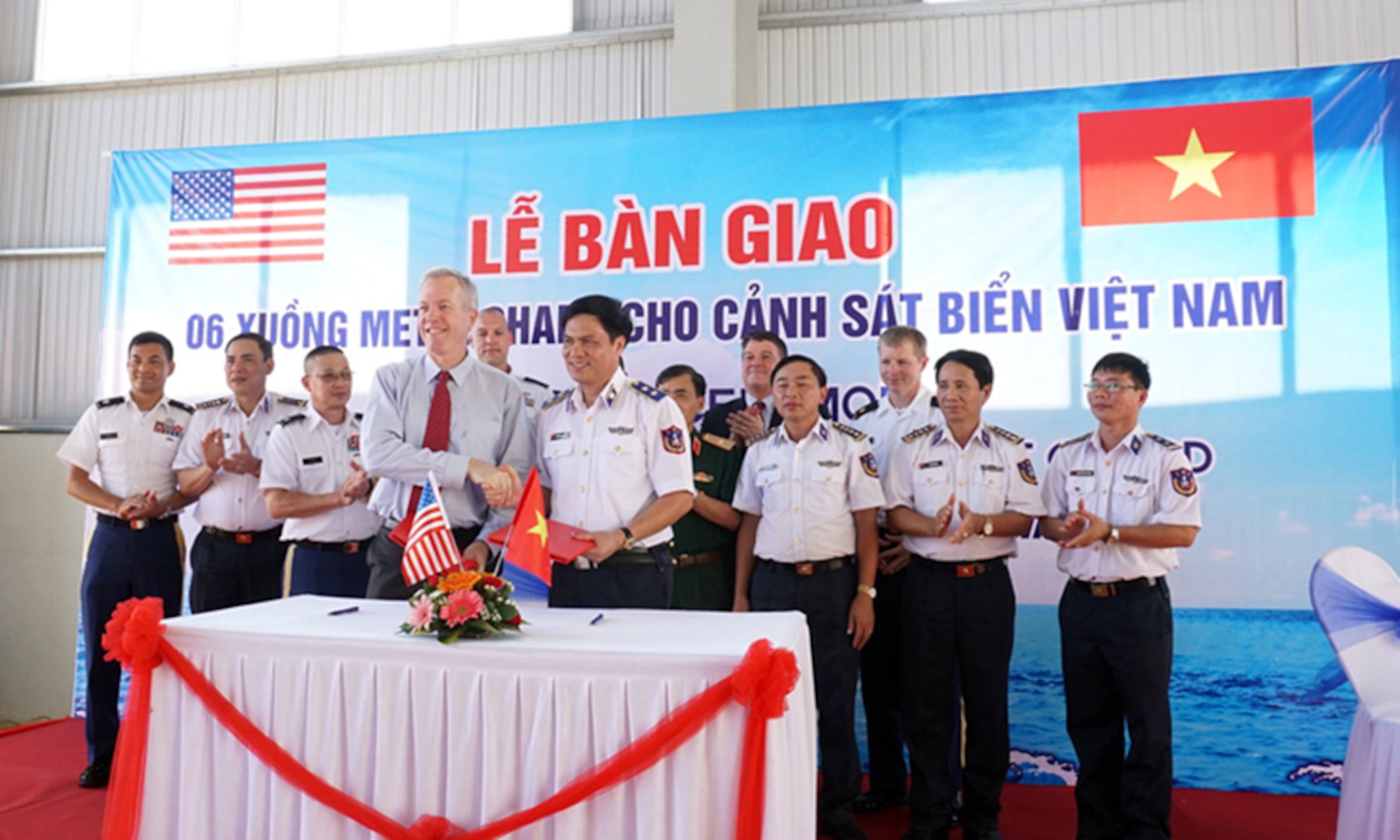 U.S. transfers Six Coastal Patrol Boats to Vietnam Coast Guard, May 22, 2017  The U.S. Embassy, through its Office of Defense Cooperation, coordinates U.S.-Vietnam security cooperation activities on behalf of U.S. Pacific Command to advance common defense goals and interests.