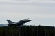 A French Rafale takes off at Rovaniemi Air Base, Finland, May 22, in support of Arctic Challenge 2017. Through exercises like ACE 17, U.S., allies and partner nations are able to build on their aerial expertise and create forces ready to respond to crises. (U.S. Air Force photo/Airman 1st Class Abby L. Finkel)